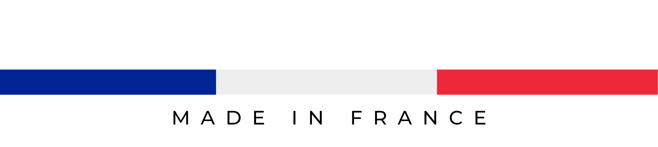 Logo signifiant made in France by Hellow Digital